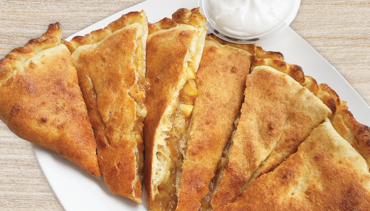 Apple Caramel Calzone image