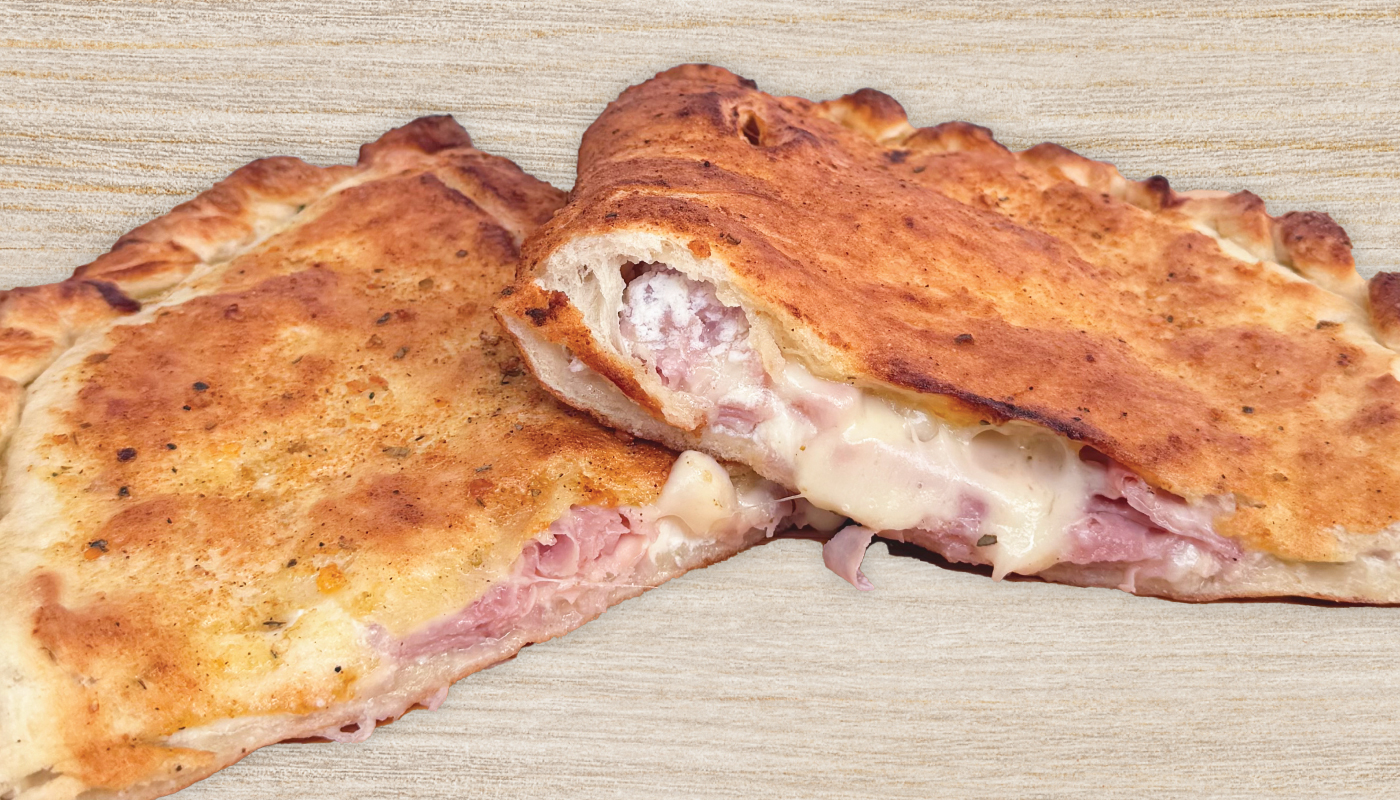 Ham & Cheese Calzone image